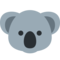 Koala emoji on Twitter